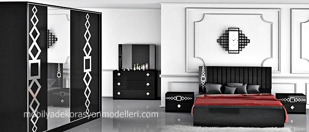 Karo modern yatak odası modeli