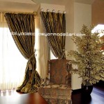 Modern salon perde modelleri