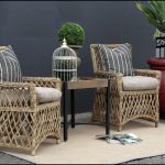 Rattan bahçe masa sandalye