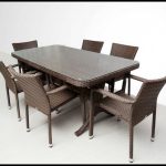 Rattan yemek takımı