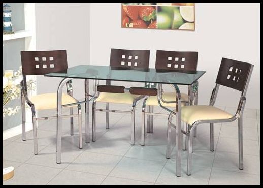 Cam Mutfak Masası Modelleri
