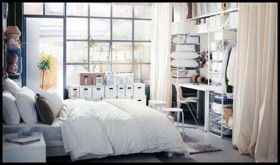 Ikea yatak odası resimleri