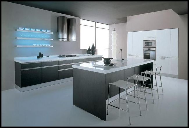 Modern mutfak masası