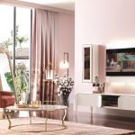 Enza beyaz modern tv ünitesi angel