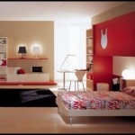 Kırmızı yatak odası