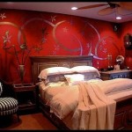 Kırmızı yatak odası mdoelleri