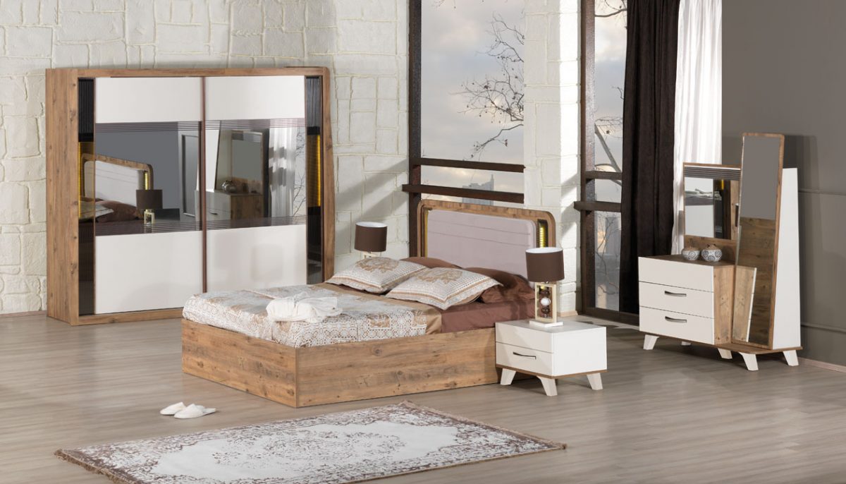 Kilim milas yatak odası takımı