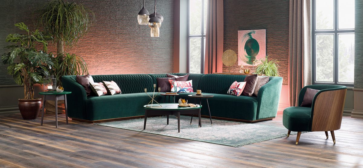Enza home aria köşe takımı