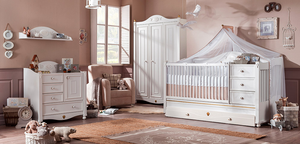Çilek mobilya softy lookbok bebek odası modeli