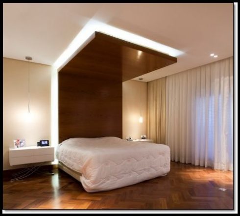 Yatak odası asma tavan modelleri