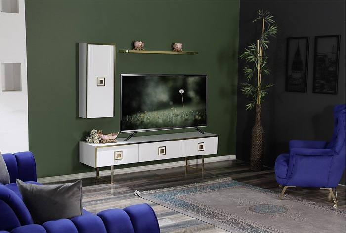 shiny ipek mobilya tv duvar ünitesi