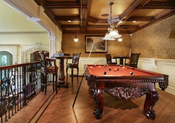 Bilardo yemek masası