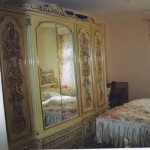 Antika yatak odası dizaynı