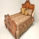 Ahşap antika yatak modeli
