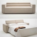 Bej renkli modern açılabilir kanape modeli