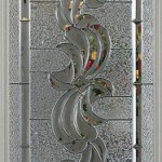 Dekoratif cam kapı modeli