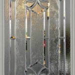 Dekoratif şekilli cam kapı modeli
