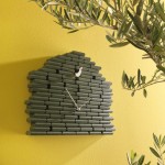Farklı italyan tasarım guguklu duvar saati