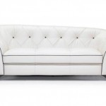 Klasik beyaz renkli italyan tasarım kanepe modeli